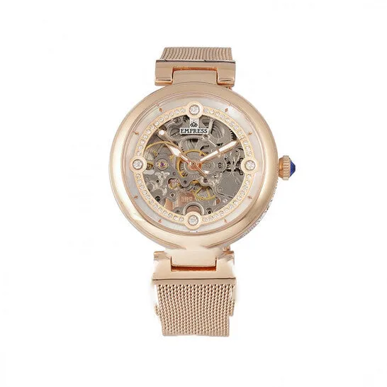 Original Empress Adelaide Automatic Crystal White Dial Ladies Watch EMPEM2503 JMS always Watches Original Empress Adelaide Automatic Crystal White Dial Ladies Watch EMPEM2503 JMS always Watches