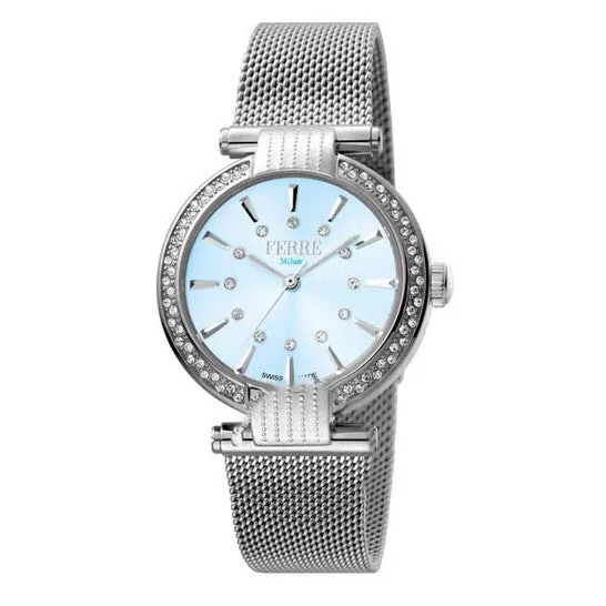 Original Ferre Milano Blue Dial Ladies Watch FM1L096M0051 JMS always Watches Original Ferre Milano Blue Dial Ladies Watch FM1L096M0051 JMS always Watches