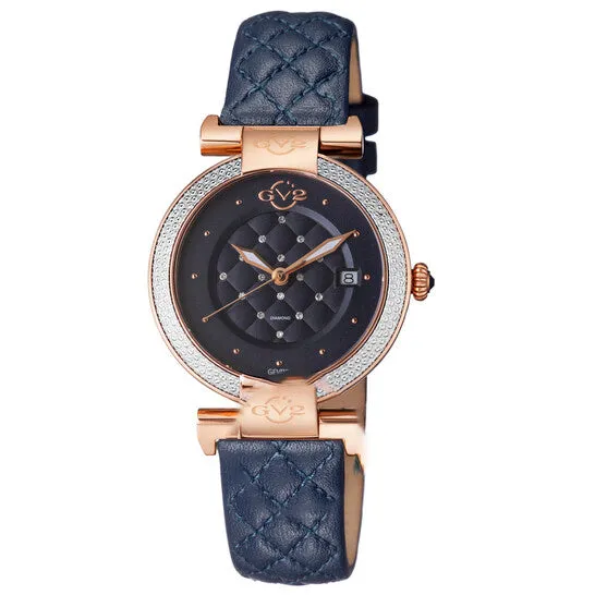 Original GV2 by Gevril Berletta Blue Dial Blue Leather Ladies Watch 1509L3 JMS always Watches Original GV2 by Gevril Berletta Blue Dial Blue Leather Ladies Watch 1509L3 JMS always Watches