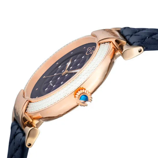 Original GV2 by Gevril Berletta Blue Dial Blue Leather Ladies Watch 1509L3 JMS always Watches Original GV2 by Gevril Berletta Blue Dial Blue Leather Ladies Watch 1509L3 JMS always Watches