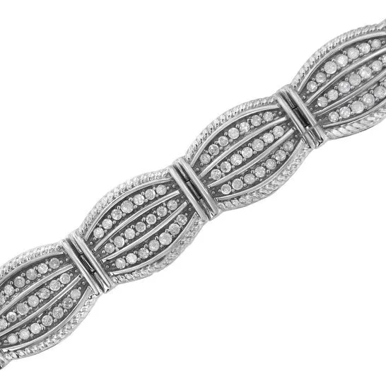 Original Haus of Brilliance 925 Sterling Silver 30 Cttw Prong Set Diamond Art Deco Style Tennis Bracelet IJ Color I2I3 Clarity 725 JMS always Bracelets Original Haus of Brilliance 925 Sterling Silver 30 Cttw Prong Set Diamond Art Deco Style Tennis Bracelet IJ Color I2I3 Clarity 725 JMS always Bracelets