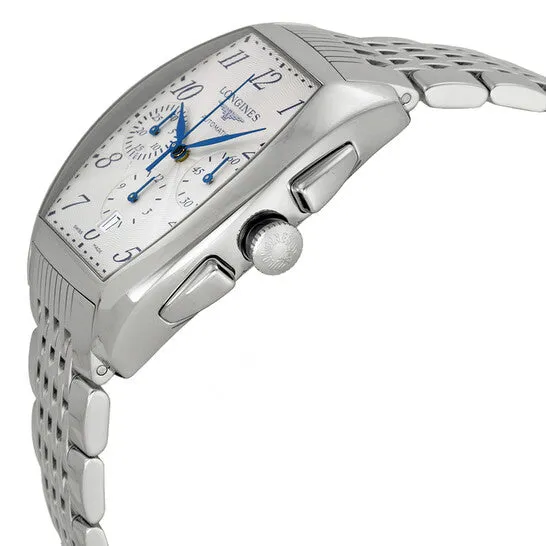Original Longines Evidenza Automatic Chronograph Silver Dial Stainless Steel Mens Watch L26434736 JMS always Bracelets Original Longines Evidenza Automatic Chronograph Silver Dial Stainless Steel Mens Watch L26434736 JMS always Bracelets