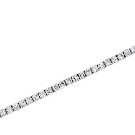 Original MAULIJEWELS 300 Carat Brilliant Cut Lab Grown Diamond Tennis Bracelet For Women In 14K White Solid Gold JMS always Bracelets Original MAULIJEWELS 300 Carat Brilliant Cut Lab Grown Diamond Tennis Bracelet For Women In 14K White Solid Gold JMS always Bracelets