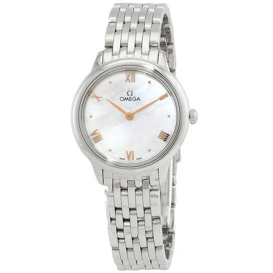 Original Omega De Ville Quartz White Mother of Pearl Dial Ladies Watch 43410286005001 JMS always Watches Original Omega De Ville Quartz White Mother of Pearl Dial Ladies Watch 43410286005001 JMS always Watches