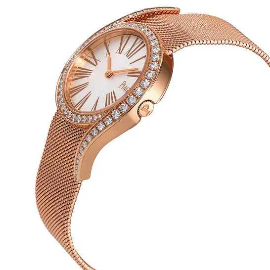Original Piaget Limelight Gala Silver Dial 18kt Rose Gold Ladies Watch G0A41213 JMS always Earrings Original Piaget Limelight Gala Silver Dial 18kt Rose Gold Ladies Watch G0A41213 JMS always Earrings