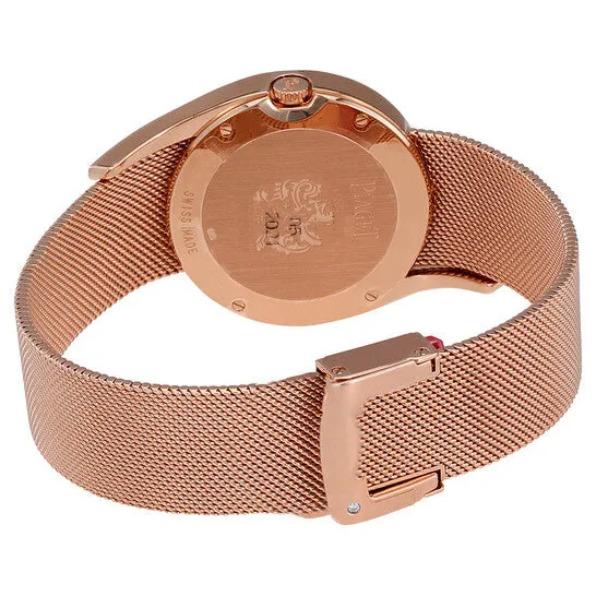 Original Piaget Limelight Gala Silver Dial 18kt Rose Gold Ladies Watch G0A41213 JMS always Earrings Original Piaget Limelight Gala Silver Dial 18kt Rose Gold Ladies Watch G0A41213 JMS always Earrings