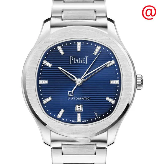 Original Piaget POLO Automatic Diamond Blue Dial Ladies Watch G0A46018 JMS always Watches Original Piaget POLO Automatic Diamond Blue Dial Ladies Watch G0A46018 JMS always Watches