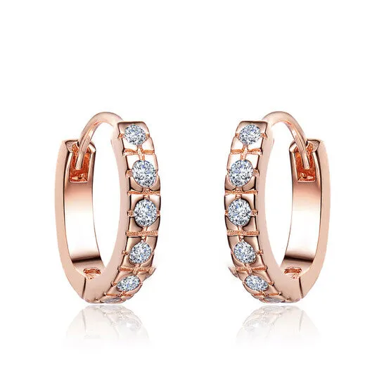 Original Rachel Glauber Elegant Huggie Hoop Earrings JMS always Earrings Original Rachel Glauber Elegant Huggie Hoop Earrings JMS always Earrings