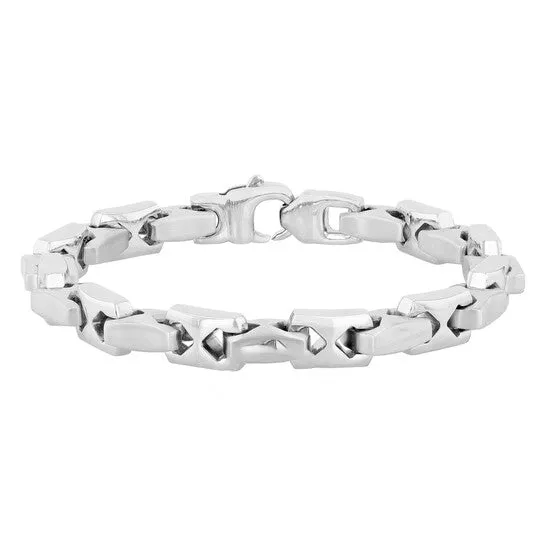 Original Robert Alton Stainless Steel Mariner Link Bracelet JMS always Bracelets Original Robert Alton Stainless Steel Mariner Link Bracelet JMS always Bracelets