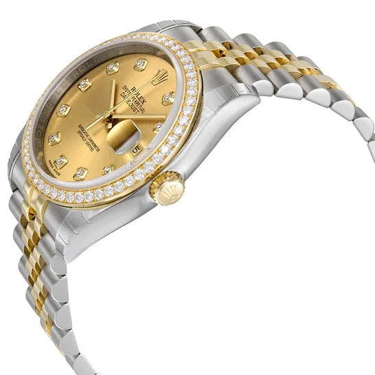Original Rolex Oyster Perpetual Datejust 36 Champagne Dial Stainless Steel 18K Yellow Gold Jubilee Bracelet Automatic Watch 116243CDJ JMS always Bracelets Original Rolex Oyster Perpetual Datejust 36 Champagne Dial Stainless Steel 18K Yellow Gold Jubilee Bracelet Automatic Watch 116243CDJ JMS always Bracelets