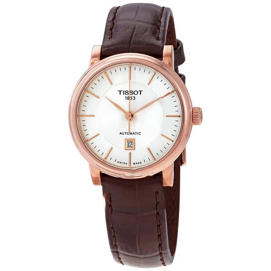 Original Tissot Carson Automatic Silver Dial Ladies Watch T1222073603100 JMS always Watches
