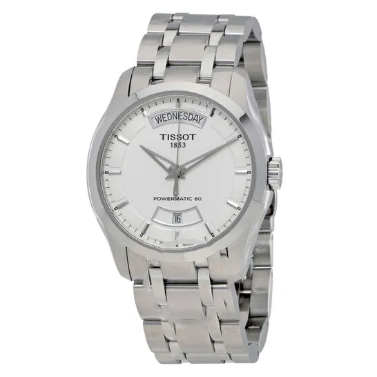 Original Tissot Couturier Automatic Silver Dial Watch T0354071103101 JMS always Watches Original Tissot Couturier Automatic Silver Dial Watch T0354071103101 JMS always Watches