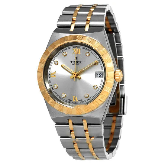 Original Tudor Royal Automatic Diamond Silver Dial Ladies Watch M284030002 JMS always Watches Original Tudor Royal Automatic Diamond Silver Dial Ladies Watch M284030002 JMS always Watches