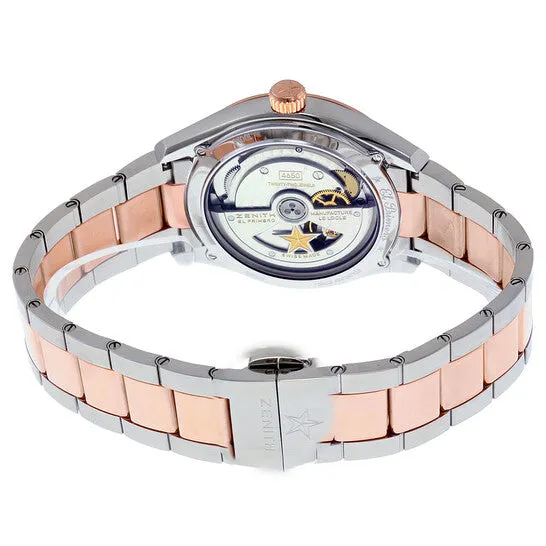 Original Zenith El Primero Espada White Dial Stainless Steel and 18kt Rose Gold Mens Watch 512170465001M2170 JMS always Earrings Original Zenith El Primero Espada White Dial Stainless Steel and 18kt Rose Gold Mens Watch 512170465001M2170 JMS always Earrings