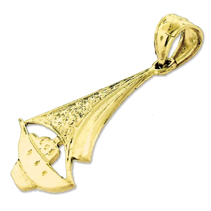 PreStyled Sets Goldia 14K Gold Sailboat Pendant