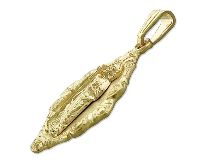 PreStyled Sets Goldia 14K Gold Saint Jude Medallion