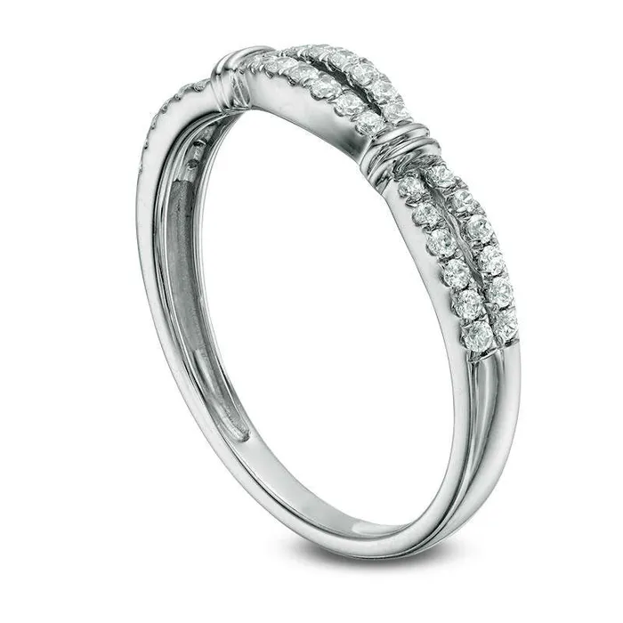 Rings 025 CT TW Natural Diamond Wedding Band in Solid 10K White Gold Goldia Rings 025 CT TW Natural Diamond Wedding Band in Solid 10K White Gold Goldia