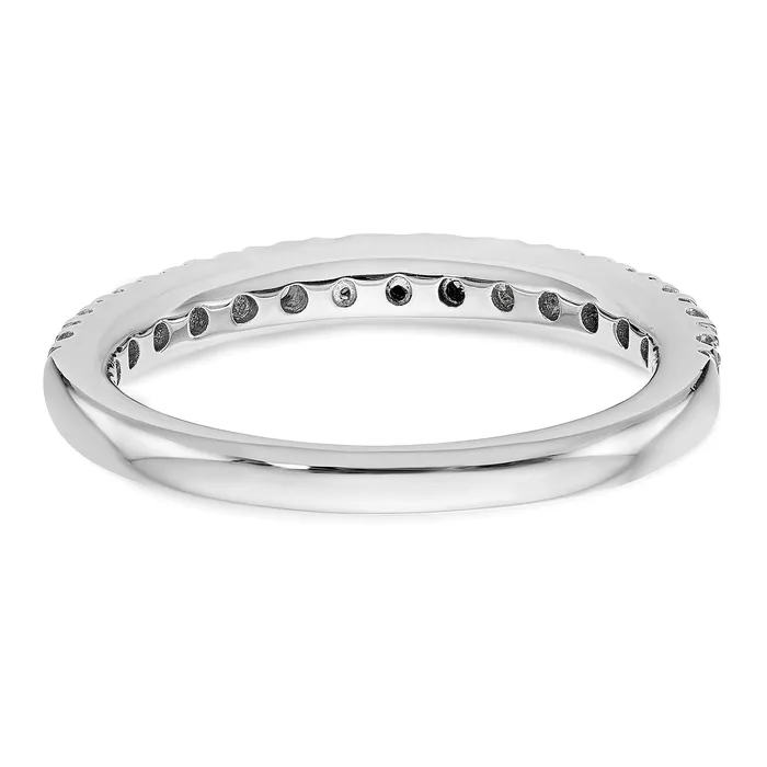 Rings 14k White Gold 12 Ct Lab Grown Diamond VSSI G Band Ring Goldia