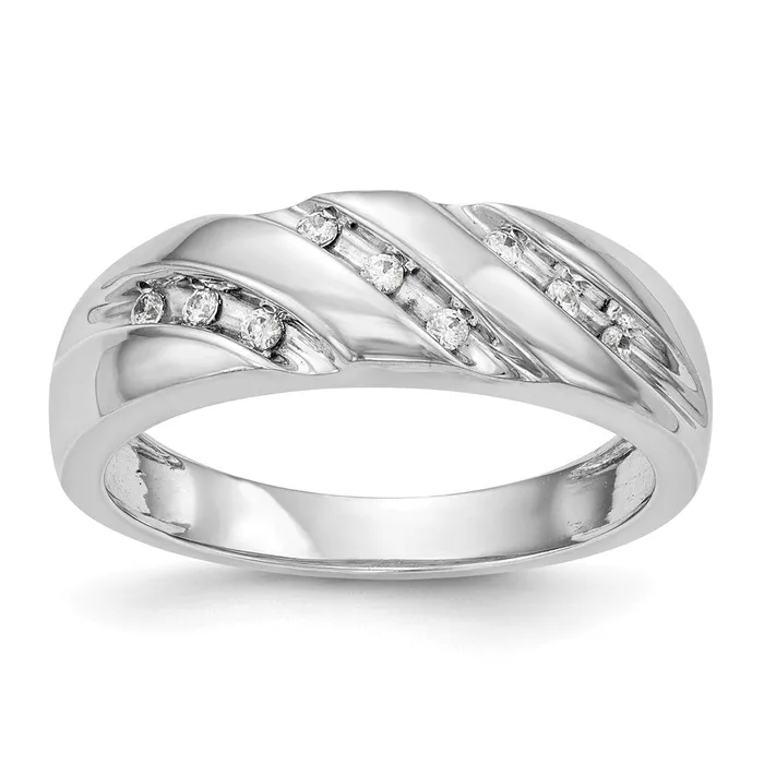 Rings 14K White Gold Complete Real Diamond Trio Mens Wedding Band Goldiacom Rings 14K White Gold Complete Real Diamond Trio Mens Wedding Band Goldiacom