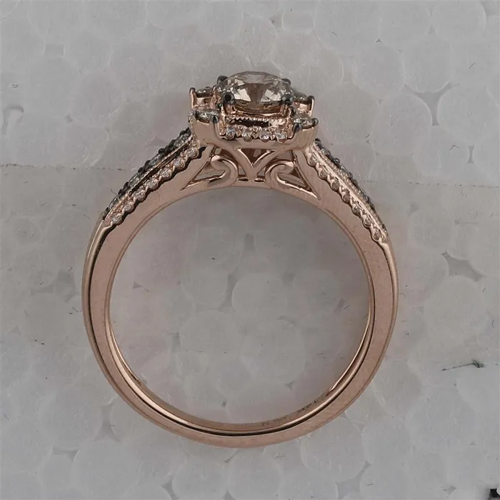 Rings gndatlanta 1CTWDiamond 58CTCBROWN RING
