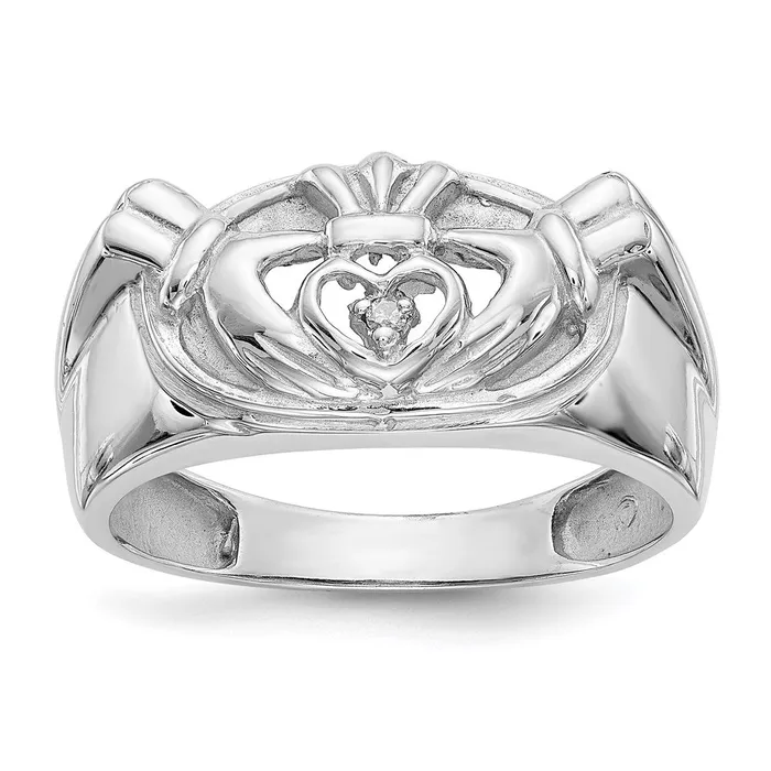 Rings Goldia 14K White Gold A Dia Ring