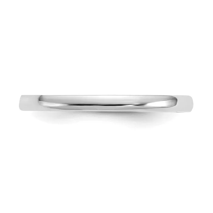 Rings Goldia 14K White Gold Madi K Polished Ring