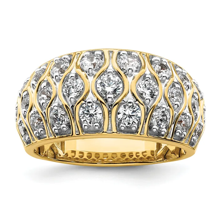 Rings Goldia 14k Yellow Gold 1 16 Ct Lab Grown Diamond VSSI G Fashion Ring Rings Goldia 14k Yellow Gold 1 16 Ct Lab Grown Diamond VSSI G Fashion Ring