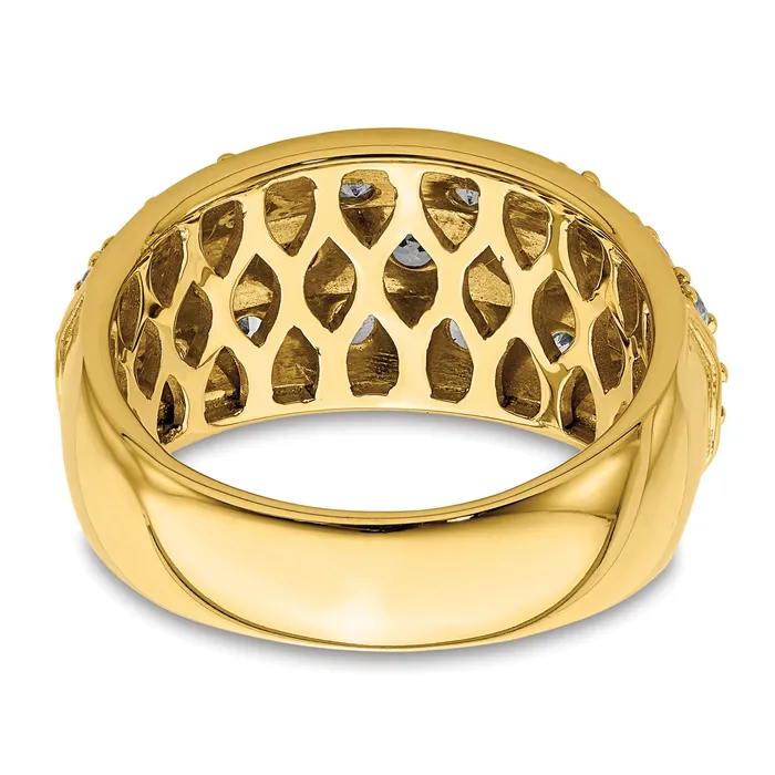 Rings Goldia 14k Yellow Gold 1 16 Ct Lab Grown Diamond VSSI G Fashion Ring
