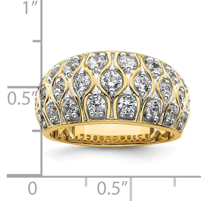 Rings Goldia 14k Yellow Gold 1 16 Ct Lab Grown Diamond VSSI G Fashion Ring