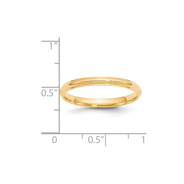 Rings Goldia Solid 10K Yellow Gold 25mm Half Round with Edge MensWomens Wedding Band Ring Size 14 Rings Goldia Solid 10K Yellow Gold 25mm Half Round with Edge MensWomens Wedding Band Ring Size 14