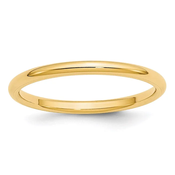 Rings Goldia Solid 14K Yellow Gold 2mm Standard Comfort Fit MensWomens Wedding Band Ring Size 85 Rings Goldia Solid 14K Yellow Gold 2mm Standard Comfort Fit MensWomens Wedding Band Ring Size 85
