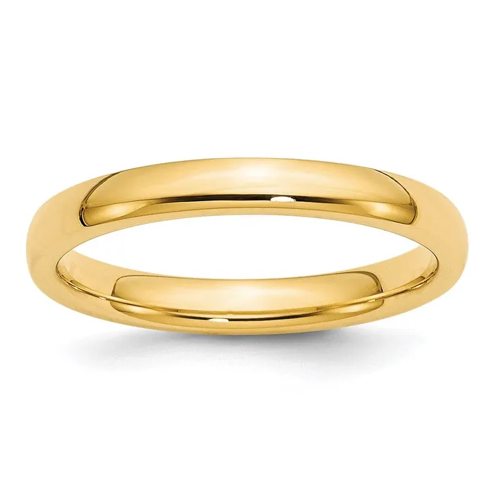 Rings Goldia Solid 14K Yellow Gold 3mm Comfort Fit MensWomens Wedding Band Ring Size 115 Rings Goldia Solid 14K Yellow Gold 3mm Comfort Fit MensWomens Wedding Band Ring Size 115