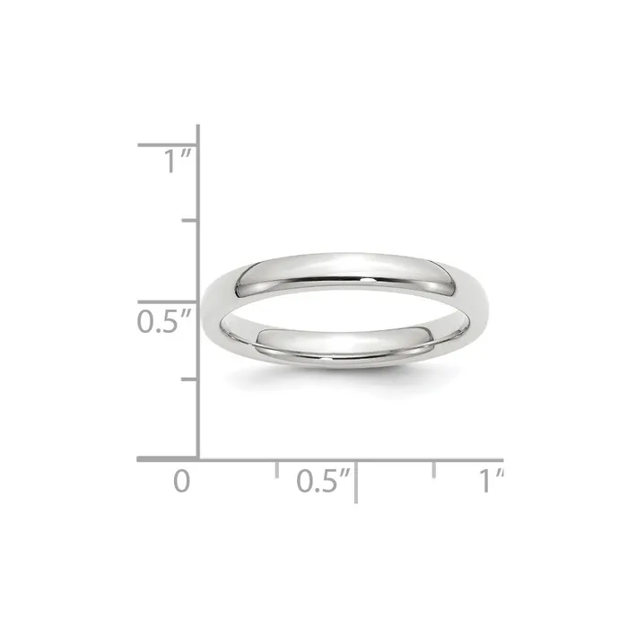 Rings Goldia Solid 14K Yellow Gold White Gold 3mm Comfort Fit MensWomens Wedding Band Ring Size 55 Rings Goldia Solid 14K Yellow Gold White Gold 3mm Comfort Fit MensWomens Wedding Band Ring Size 55