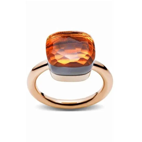 Rings JMS always Original Pomellato Ring Nudo Classic Citrine Size 52 or Size 6 PAA1100O6000000OV Rings JMS always Original Pomellato Ring Nudo Classic Citrine Size 52 or Size 6 PAA1100O6000000OV