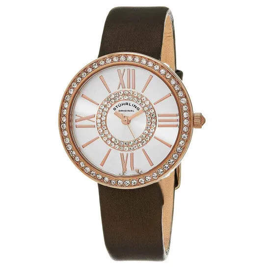 Rings JMS always Original Stuhrling Original Vogue Silvertone Dial Ladies Watch M15319 Rings JMS always Original Stuhrling Original Vogue Silvertone Dial Ladies Watch M15319