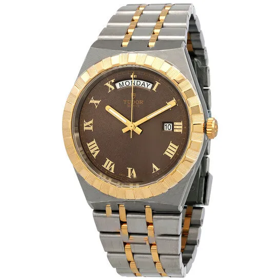 Rings JMS always Original Tudor Royal Automatic Chocolate Brown Dial TwoTone Mens Watch M286030007 Rings JMS always Original Tudor Royal Automatic Chocolate Brown Dial TwoTone Mens Watch M286030007