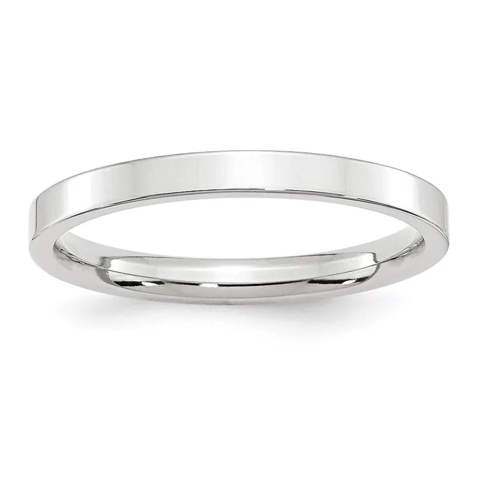 Rings Solid 10K White Gold 25mm Standard Flat Comfort Fit MensWomens Wedding Band Ring Size 13 Goldia Rings Solid 10K White Gold 25mm Standard Flat Comfort Fit MensWomens Wedding Band Ring Size 13 Goldia