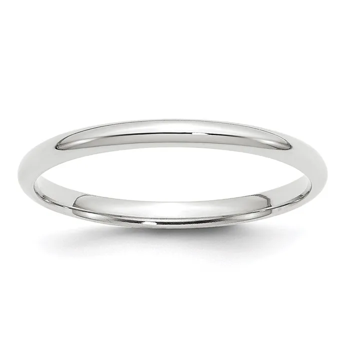Solid 10K White Gold 2mm Light Weight Comfort Fit MensWomens Wedding Band Ring Size 11 Goldia Rings Solid 10K White Gold 2mm Light Weight Comfort Fit MensWomens Wedding Band Ring Size 11 Goldia Rings