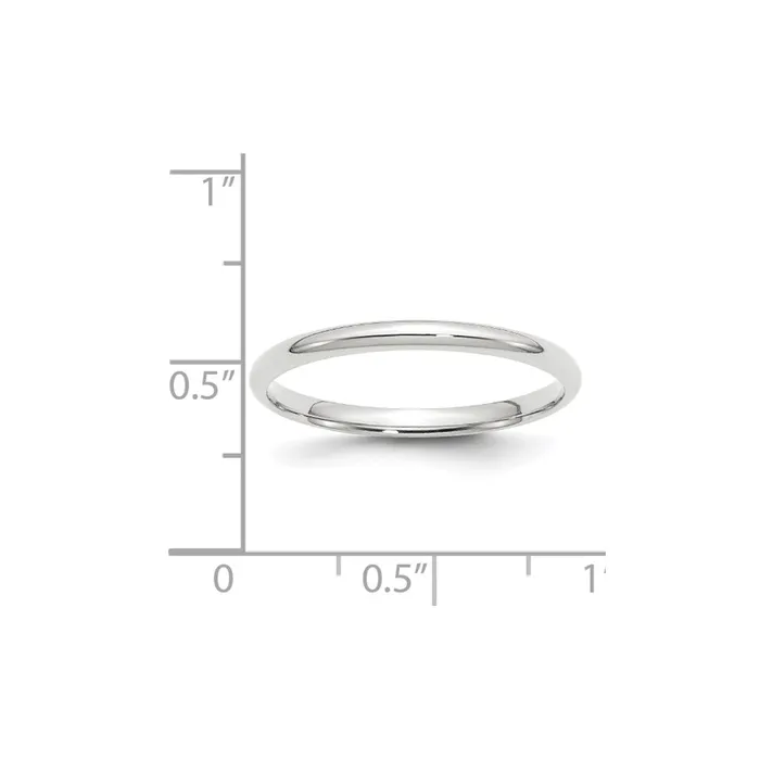 Solid 10K White Gold 2mm Light Weight Comfort Fit MensWomens Wedding Band Ring Size 11 Goldia Rings Solid 10K White Gold 2mm Light Weight Comfort Fit MensWomens Wedding Band Ring Size 11 Goldia Rings