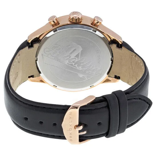 Watches JMS always Original Brooklyn Watch Co Fulton Black Dial Black Leather Swiss Quartz Mens Watch FLRGBKBK Watches JMS always Original Brooklyn Watch Co Fulton Black Dial Black Leather Swiss Quartz Mens Watch FLRGBKBK