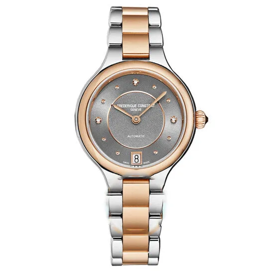 Watches JMS always Original Frederique Constant Delight Automatic Diamond Grey Dial Ladies Watch FC306LBRD3ER2B Watches JMS always Original Frederique Constant Delight Automatic Diamond Grey Dial Ladies Watch FC306LBRD3ER2B