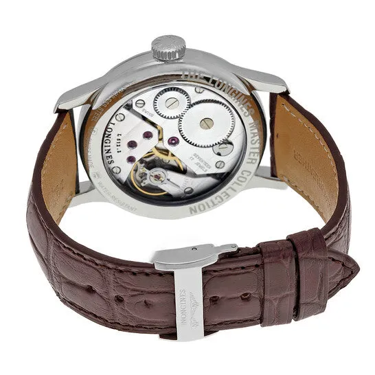 Watches JMS always Original Longines Master Collection Silver Dial Brown Leather Mens Watch L26404785 Watches JMS always Original Longines Master Collection Silver Dial Brown Leather Mens Watch L26404785
