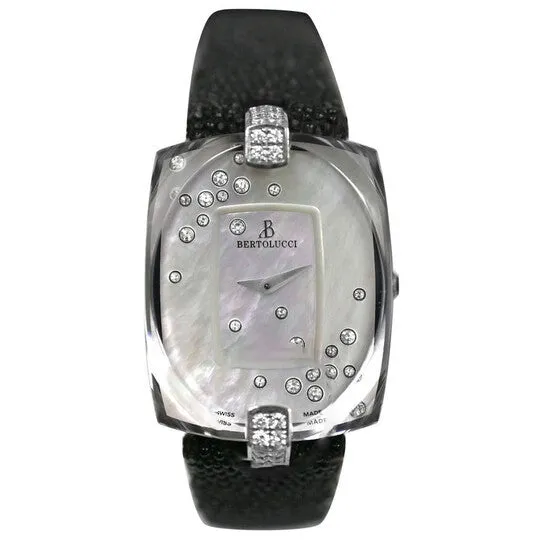 Watches JMS always Original Preowned Bertolucci Doppia Quartz Diamond White Dial Ladies Watch 41303027 Watches JMS always Original Preowned Bertolucci Doppia Quartz Diamond White Dial Ladies Watch 41303027