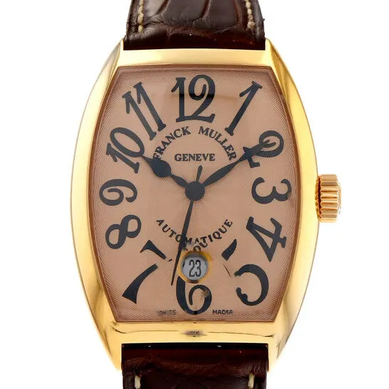 Watches JMS always Original Preowned Franck Muller Cintree Curvex Automatic Pink Dial Ladies Watch 7851 Watches JMS always Original Preowned Franck Muller Cintree Curvex Automatic Pink Dial Ladies Watch 7851