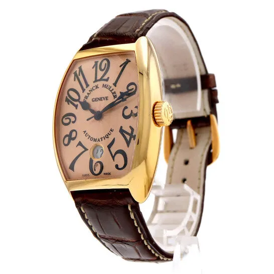 Watches JMS always Original Preowned Franck Muller Cintree Curvex Automatic Pink Dial Ladies Watch 7851 Watches JMS always Original Preowned Franck Muller Cintree Curvex Automatic Pink Dial Ladies Watch 7851