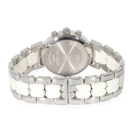 Watches JMS always Original Preowned Harry Winston Premier Chronograph Quartz White Dial Ladies Watch 200UCQ32W Watches JMS always Original Preowned Harry Winston Premier Chronograph Quartz White Dial Ladies Watch 200UCQ32W