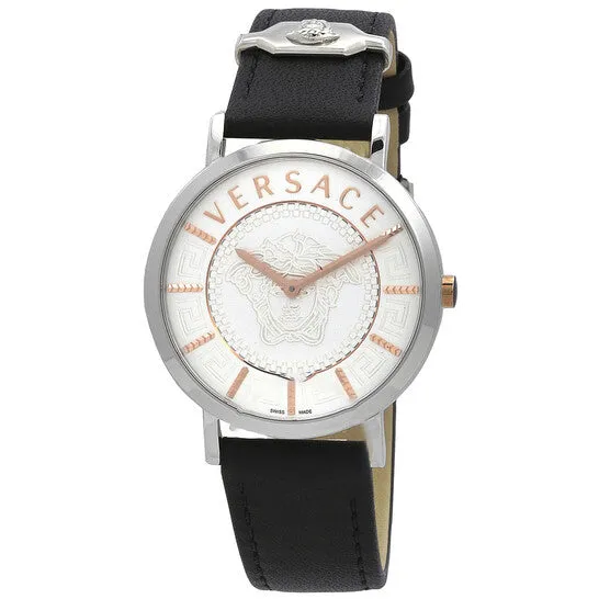 Watches JMS always Original Versace Essential Quartz White Dial Ladies Watch VEK400721 Watches JMS always Original Versace Essential Quartz White Dial Ladies Watch VEK400721