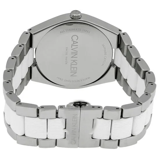 Watches Original Calvin Klein Contra Quartz Silver Dial Ladies Watch K9E211K6 JMS always Watches Original Calvin Klein Contra Quartz Silver Dial Ladies Watch K9E211K6 JMS always