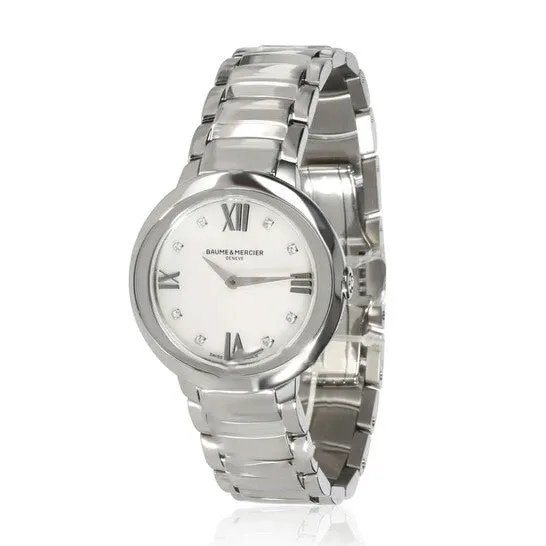 Watches Original Preowned Baume et Mercier Promesse Quartz White Dial Ladies Watch MOA10158 JMS always Watches Original Preowned Baume et Mercier Promesse Quartz White Dial Ladies Watch MOA10158 JMS always