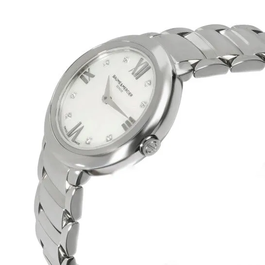 Watches Original Preowned Baume et Mercier Promesse Quartz White Dial Ladies Watch MOA10158 JMS always Watches Original Preowned Baume et Mercier Promesse Quartz White Dial Ladies Watch MOA10158 JMS always